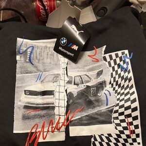 Puma BMW Motorsport Black Graphic Tee